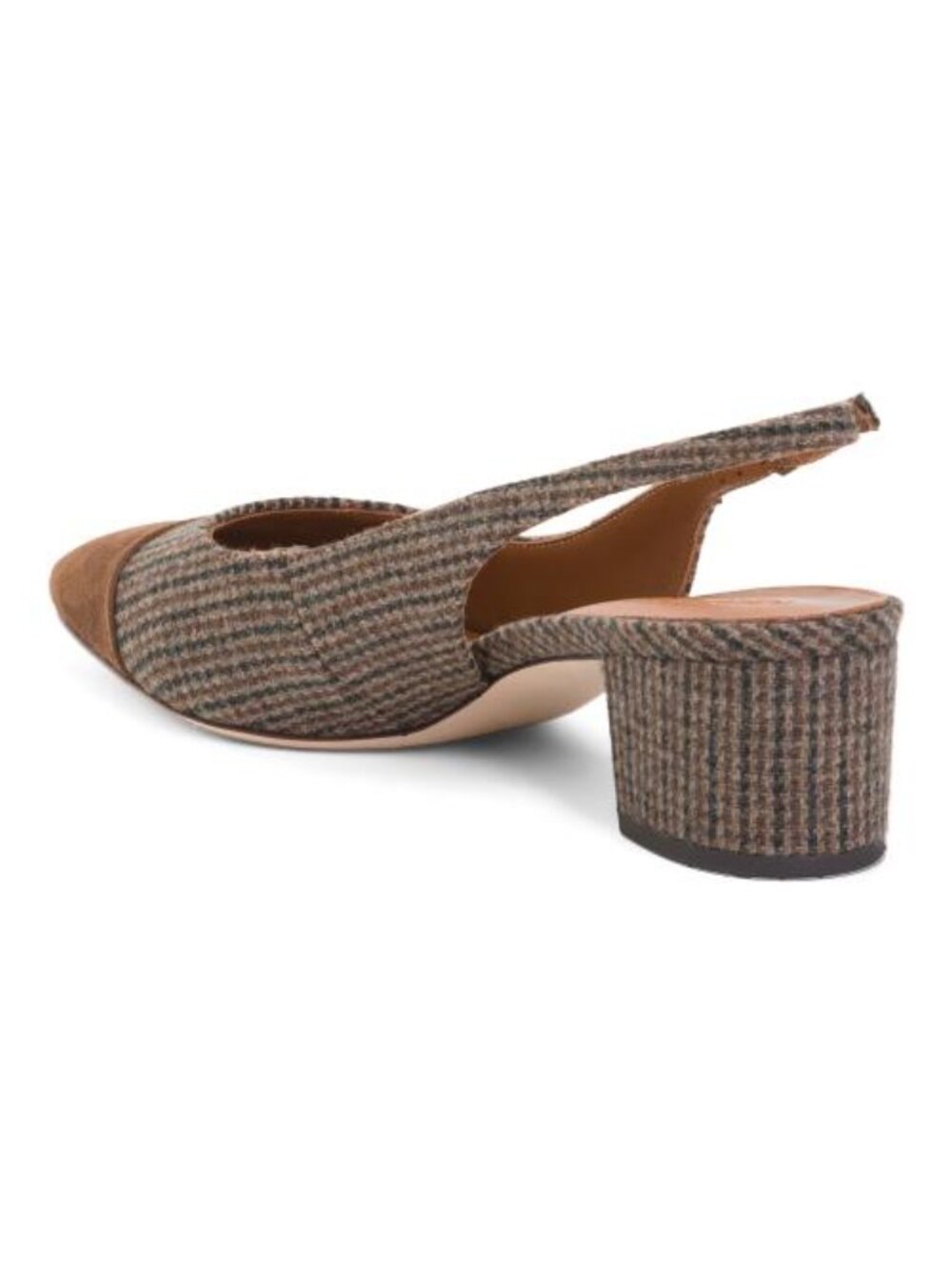 J. MCLAUGHLIN Suede Jocelyn Slingback Heels - Picture 2 of 3